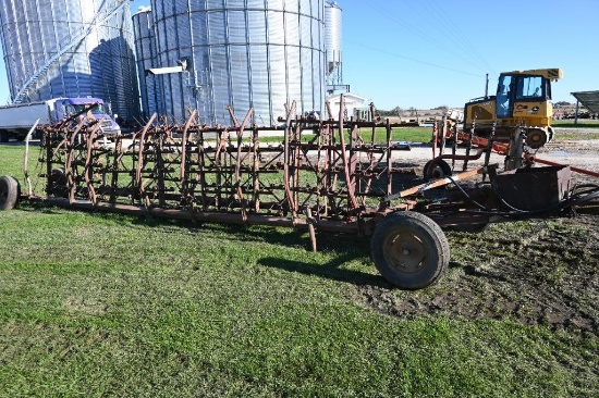 Noble 40' 5-bar harrow