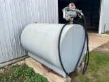 500 gal. fuel tank