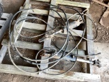 (2) black hyd. cylinders