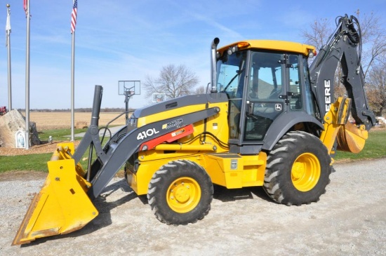 2015 John Deere 410L MFWD backhoe