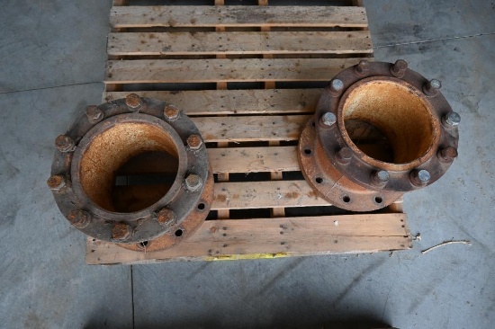 (2) 10-bolt hub extensions for duals