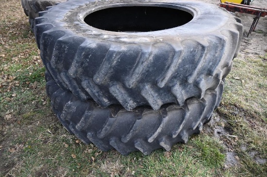 (2) 380/80R38 tires