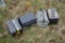 (4) Older Batteries being sold for salvage