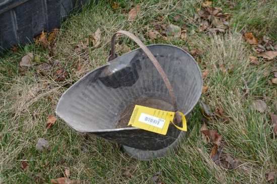Rustic Coal Bucket