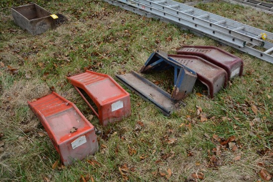 (3) Metal Drive on Car Ramps