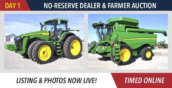 Day 1, Ring 2 - No Reserve Dealer & Farmer Auction