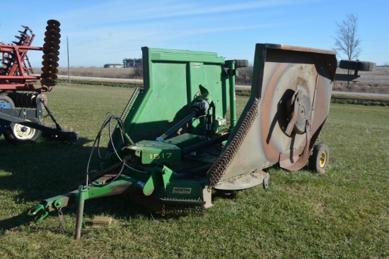 John Deere 1517 15' batwing mower