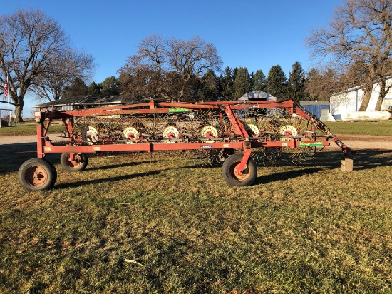 Sitrex Magnum MK 10-12 12-wheel hay rake
