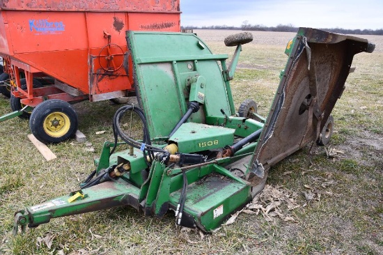 John Deere 1508 15' batwing mower