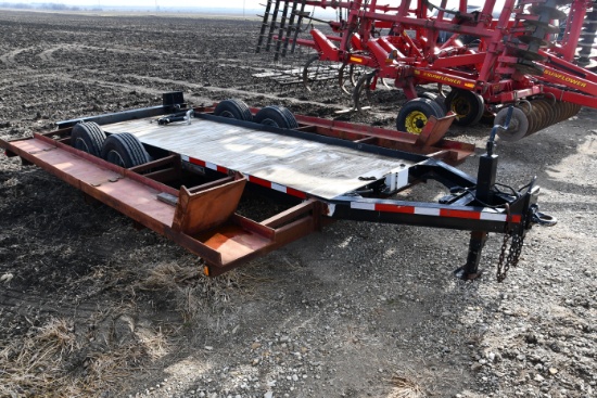Shop built 16' sprayer trailer