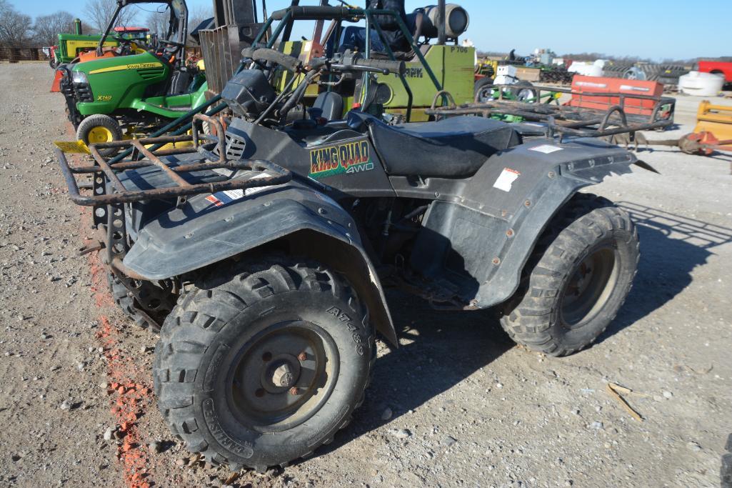 1996 Suzuki LT-F4WDX King Quad ATV | Proxibid