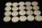 $10.00 FACE VALUE FRANKLIN HALF DOLLARS
