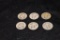 (6) SILVER QUARTERS