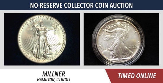 No Reserve Collector Coin Auction - Millner