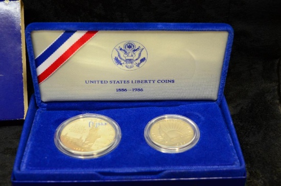 1986 UNITED STATES LIBERTY COINS