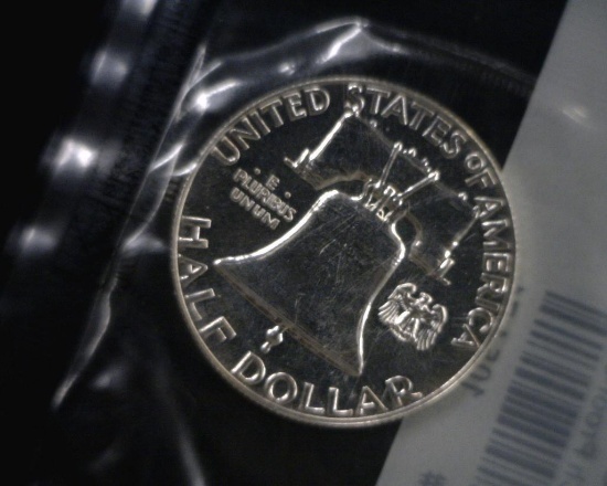 1961 FRANKLIN HALF PROOF