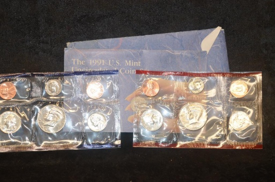 1991 UNITED STATES MINT SET