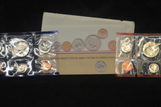 1986 UNITED STATES MINT SET