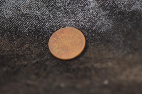 1864 2-CENT COIN