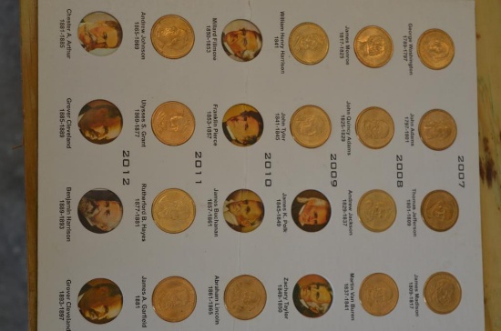 (16) President Dollars