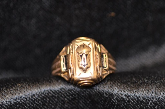 10k gold class ring