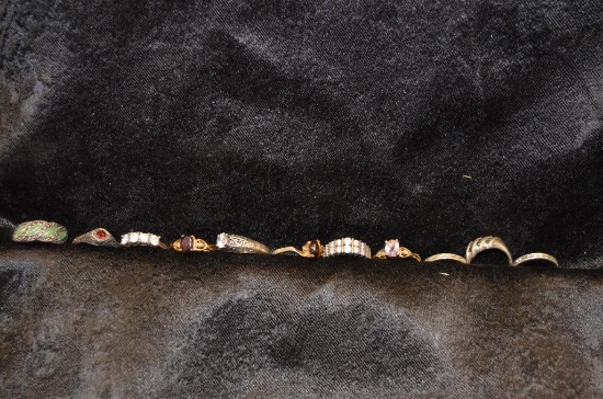 Gold filled, sterling & other rings