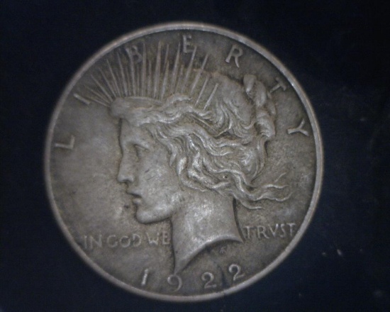 1922 PEACE SILVER DOLLAR
