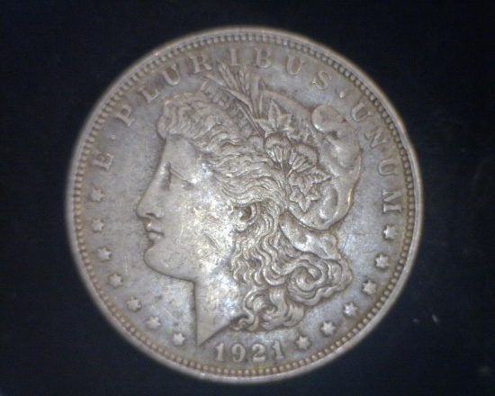 1921 MORGAN SILVER DOLLAR