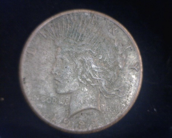 1922 PEACE SILVER DOLLAR