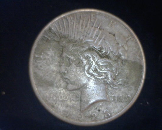 1923 PEACE SILVER DOLLAR