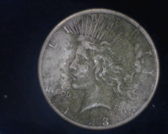 1923-S PEACE SILVER DOLLAR