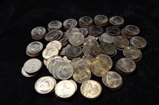 $45.00 FACE VALUE 1976 KENNEDY HALF DOLLARS