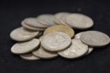 $10.00 FACE VALUE FRANKLIN HALF DOLLARS