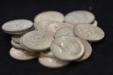$10.00 FACE VALUE 1964 KENNEDY HALF DOLLARS