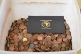 55 lbs. of Wheat & Memorial Cents
