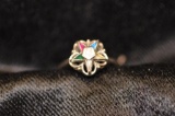 10k Eastern Star gold ring