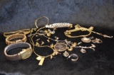 Braclets, earrings & watches