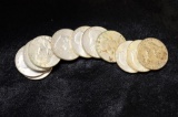 $5.50 FACE VALUE FRANKLIN HALF DOLLARS