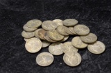 (25) 1942-1945 JEFFERSON NICKELS