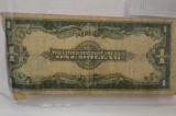 SERIES OF 1923 HORSE BLANKET ONE DOLLAR SILVER CERTIFICATE
