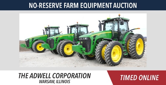 Ring 1: No-Reserve Farm Equipment Auction - Adwell