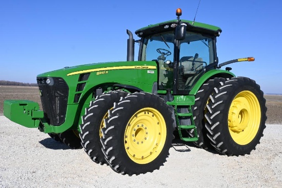 2010 John Deere 8345R MFWD tractor