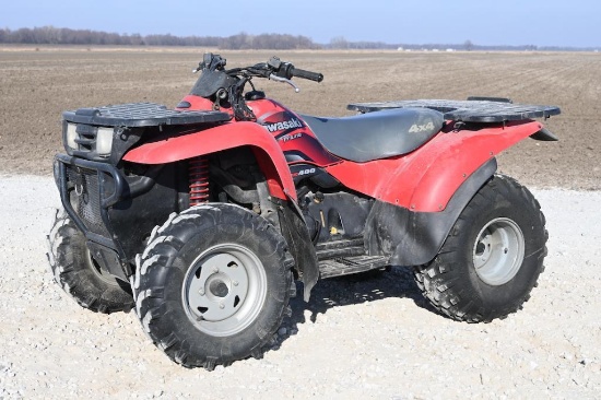 Kawasaki Prairie 400 4wd ATV