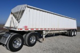1996 Neville Built 36' steel hopper bottom trailer