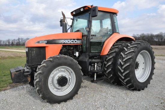 2002 Agco RT145 MFWD tractor