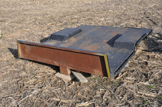 7'x8' steel flatbed