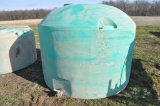 1,500 gal. poly tank