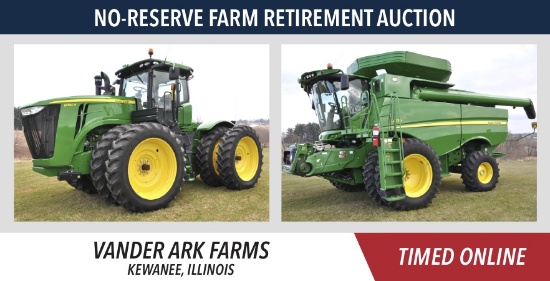 No-Reserve Farm Retirement Auction - Vander Ark
