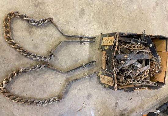 (16) Yetter drag chains off JD 1770NT planter
