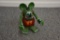 Ratfink cast alum. Paperweight/doorstop